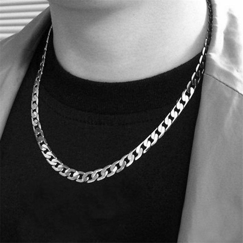 Trendy Punk Rock Hiphop Cool Necklace Fashion Accessories Chain Men's Jewelry