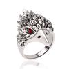 Animal Cool Punk Ring Eagle Biker Ring Fashion Jewelry For Women Men