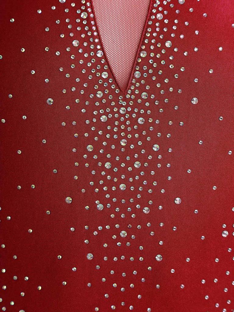 Мужской комбинезон для акробатической гимнастики танго, румба, ча-ча, латиноамериканских танцев, боди, рубашка, топы, мужской трико для фигурного катания с длинным рукавом