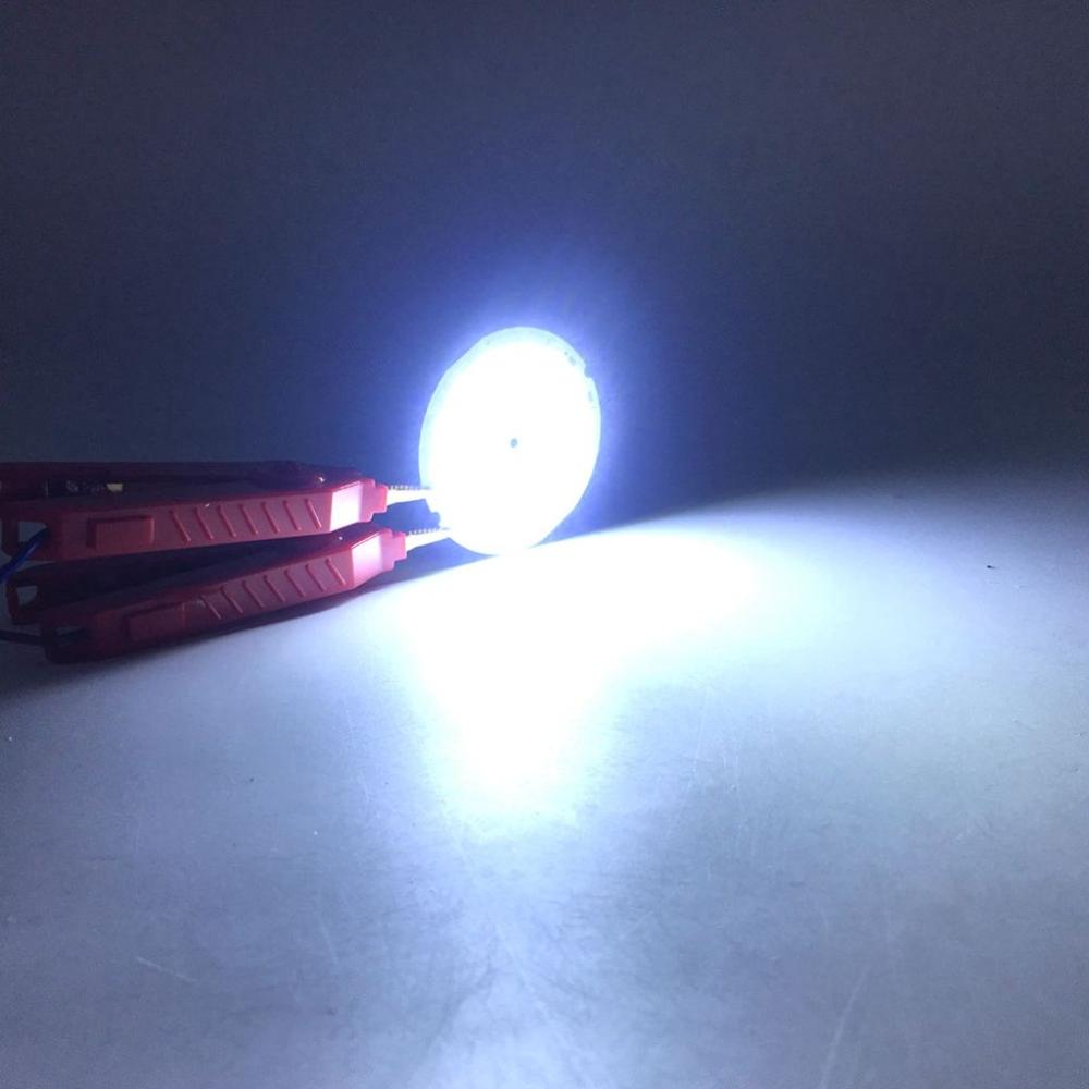 Лампа Круглая Светодиодная Теплый/Холодный/Красный/Синий Свет COB Освещение Световая Панель Компоненты Освещения COB Чип