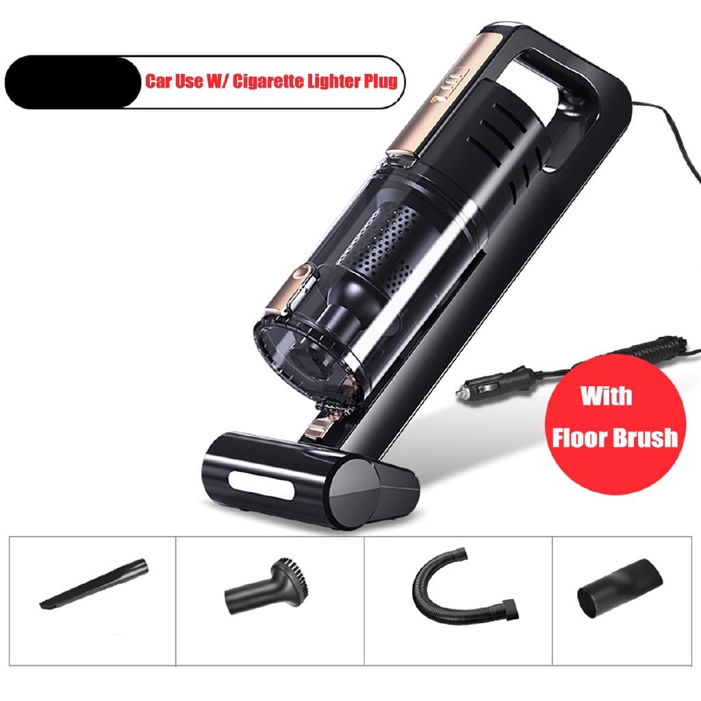 120W Strong Suction Handheld Vacuum Cleaner for Car Wet & Dry Dual Use Car Electronics Spare Filter Vacuum Cleaner