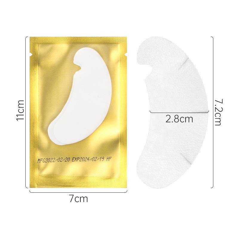 50Pairs Eyelash Patches Hydrogel Gel Eye Patches False Eyelash Extension Under Eye Pads Makeup Tools