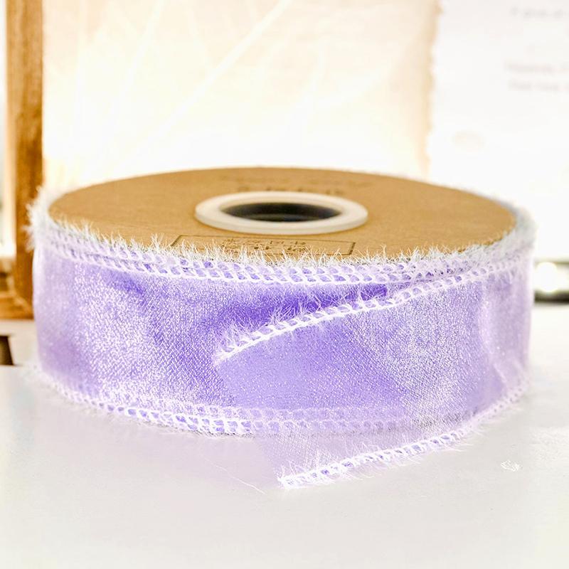 1 рулон градиентной ленты для вечеринок, пряжа «рыбий хвост», 10 ярдов, подарочная упаковка, аксессуары для волос своими руками, материал для шпилек, ширина 25 мм