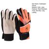 1 Pair Goalkeeper Gloves Anti-Slip Palm Design Super Grip Finger Protection Adjustable Breathable Children Football Gloves for Kids