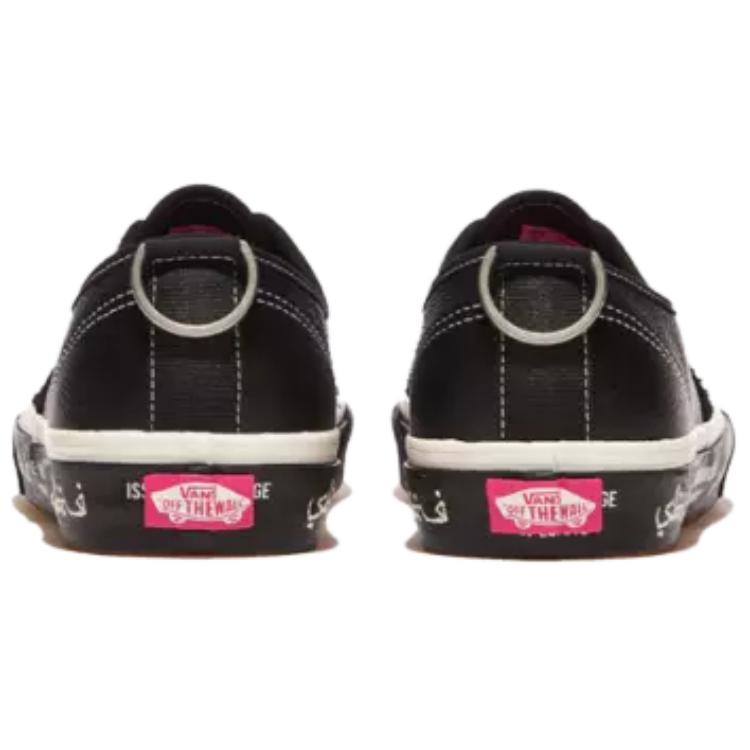 Кеды для скейтборда Mark SBTG x Vans Authentic с низким верхом, мужские черные кроссовки VN000BW5BPR1