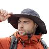 Складная шляпа-бонни Safari Mesh Adventure, стильная, для рыбалки, военная, солнцезащитная, со съемным подбородком, широкими полями, УФ-защитой, идеально подходит для активного отдыха, такого как и пеших прогулок