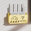 Настенный ящик для хранения роутера с крючком Устойчивая полка для Wi-Fi роутера Беспроводной WIFI Кронштейн для ТВ-приставки Держатель-органайзер для удлинителя