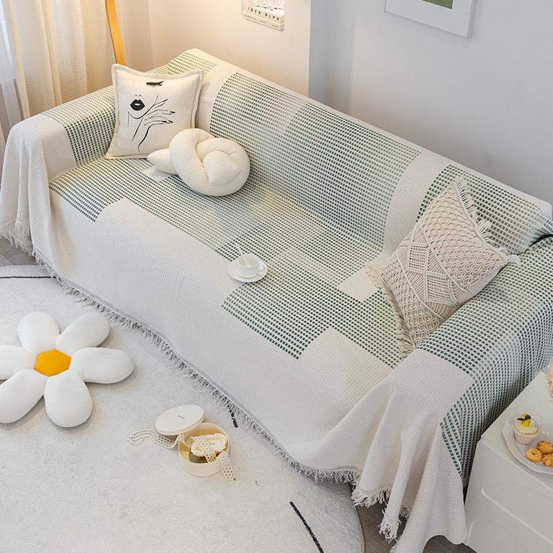 Ткань для чехла на диван, универсальный чехол для дивана с защитой от царапин, ткань для гостиной, простой современный универсальный чехол, одеяло