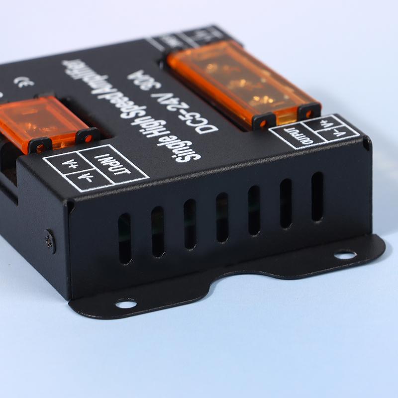 Светодиодный 30А/Канал 360Вт Постоянный ток 5-24В IP20 Одноцветный Высокоскоростной Усилитель Светодиодный Одноцветный Усилитель Репитер Для Светодиодной Ленты