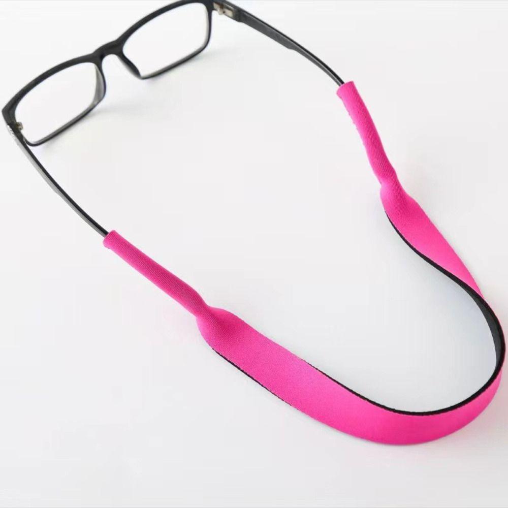 Non Slip Neoprene Glasses Strap Sport Lanyard Cord Spectacles Sunglasses Neck Holder Anti Sunglasses Stretchy Band Strap Belt