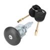 Car Front Right Door Lock Barrel with 2 Keys Fit for Ford Transit MK6 2000‑2016
