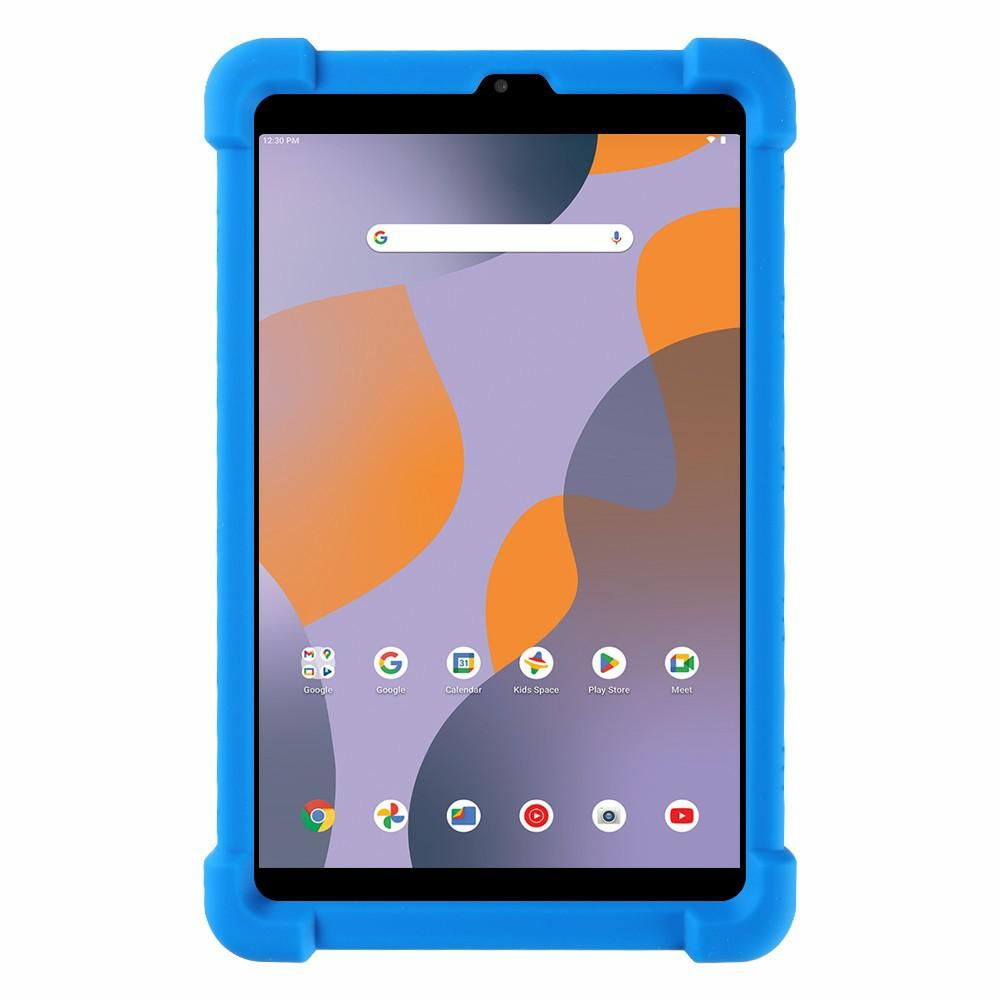 Для Walmart Onn 8 дюймов (2024) Силиконовый чехол с подставкой, прочный защитный чехол