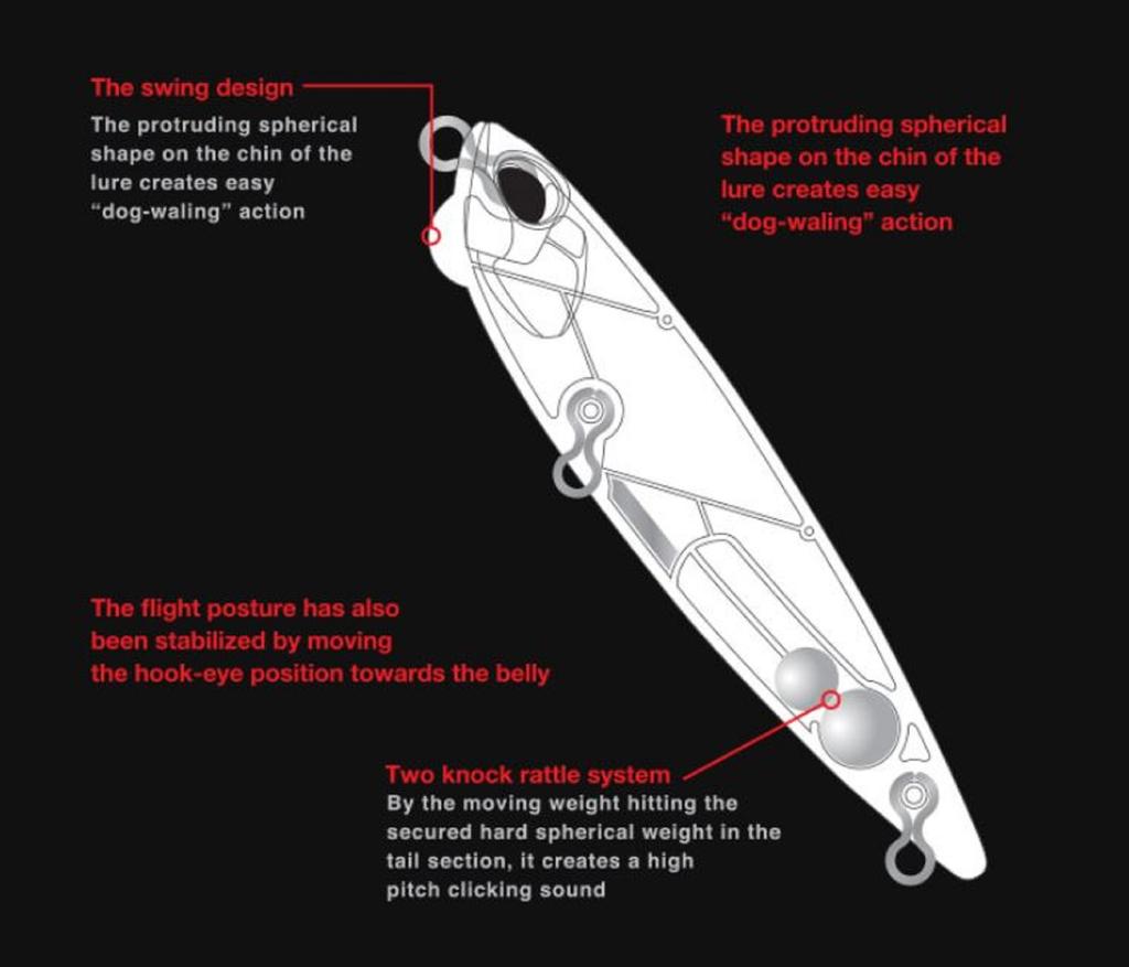 DUO Realis Pencil 110 SW Bone Topwater Floating Lure BCC3018 (0416)