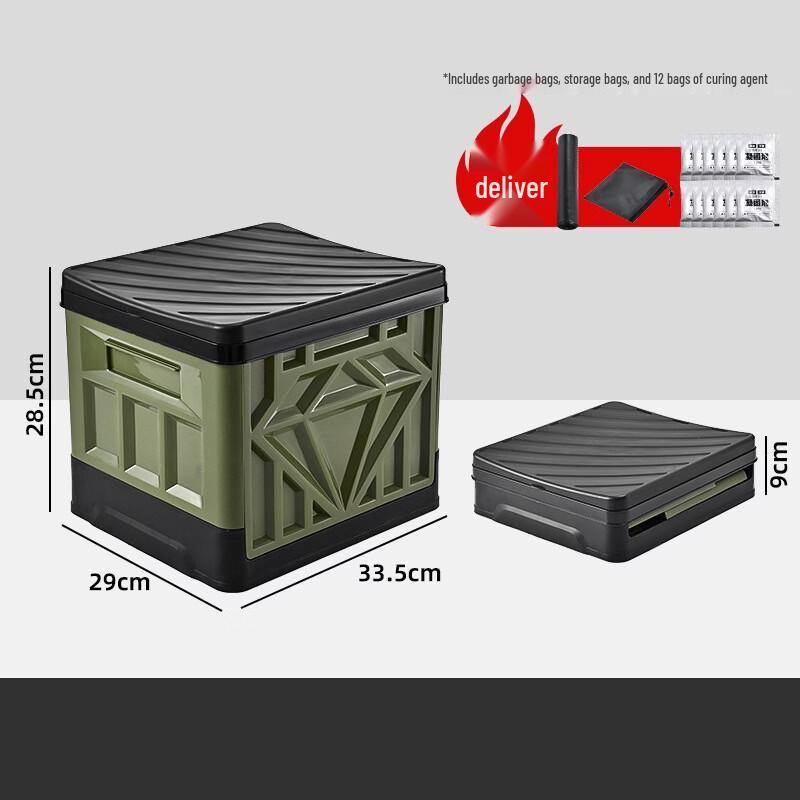 ZISIZ Portable Folding Emergency Camping Toilet