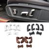For Volkswagen VW ID.4 ID4 2022 2023 Car Inner Color Refit Seat Adjustment Switch Button Cover Trim Sticker Anti