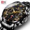 Новые роскошные мужские часы топ-бренда с коробкой, многофункциональные деловые водонепроницаемые полностью автоматические мужские механические часы
