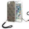 Guess Guohci8H4Stw Iphone Se 2022 / Se 2020 / 7/ 8 Brown Hardcase 4G Print Strap