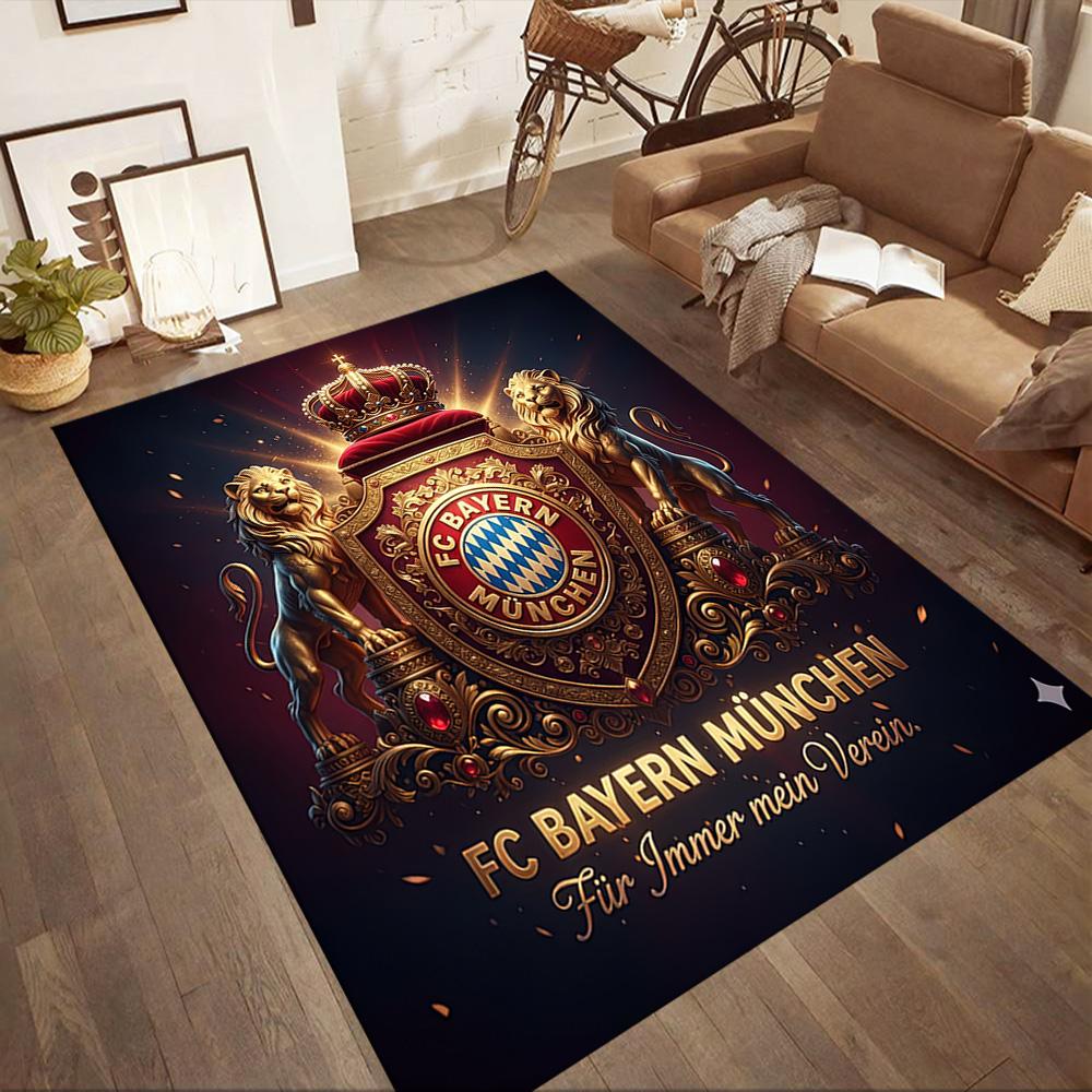 Квадратные ковры Champion Fc Bayern München — отличный выбор для гостиных, спален, домашнего декора и в качестве подарков.