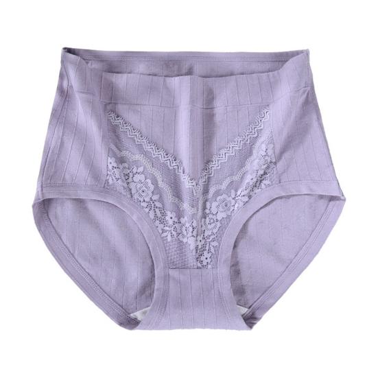 Trendy Women Underpants Lace Cotton Comfortable
