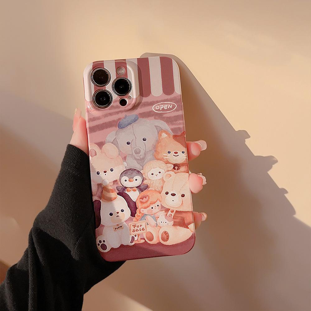 Мягкий силиконовый чехол, модный гибкий чехол из ТПУ, полная задняя крышка для iPhone, Samsung, Xiaomi, Poco Redmi, HUAWEI HONOR