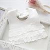 Baby Bibs For Girls 100% Cotton Newborn Princess Lace Bow Baby Bibs Cute Girls Boys Burp Cloth Infant Saliva Towels 0-2Y
