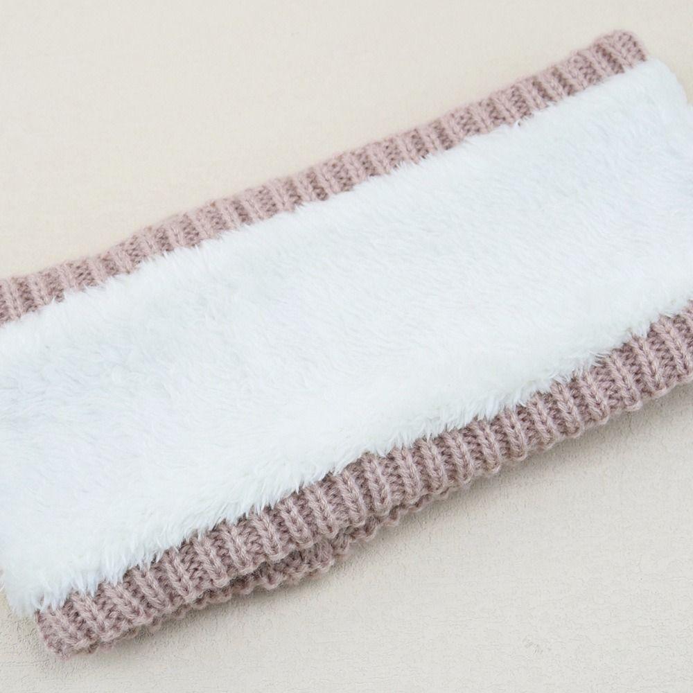 Solid Color Headwear Warm Ear Protection Hair Band New Hairband