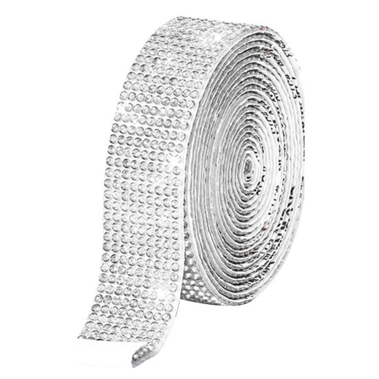1 рулон 90 см ленты со стразами самоклеящиеся блестящие искусственные кристаллы декоративные ленты одежда