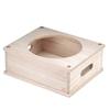 Shinko Metal Cradle Natural Wood 220 X 260 X 118Hmm Pot Holder for 5 Pots CM-2D