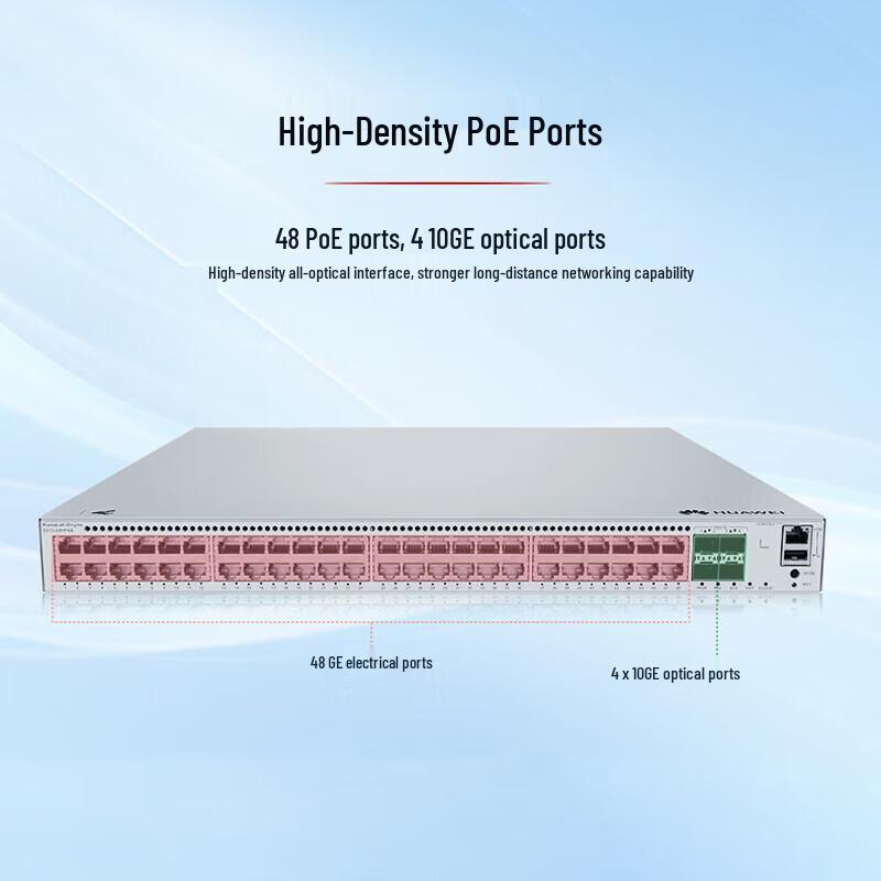 Huawei Kunling S310-48HP4X 48-Port Gigabit Managed PoE Switch