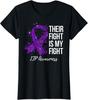 Their Fight Is My Fight ITP Awareness Warriors Ladies039 Crewneck T-Shirt