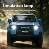 ksgzm1 1:24 Large Toyota Prado Off-Road Vehicle Simulation Alloy Car Model Children's Toy Car Boys SUV Collection Decoration Gifts