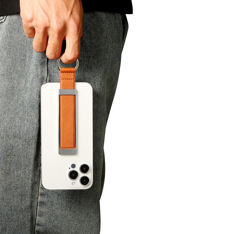 Универсальный ремешок для телефона, складная настольная подставка, разноцветная задняя палка, двухтактная ручка с кольцом на палец для iPhone Samsung