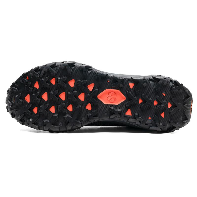 Timberland Мужской водонепроницаемый кроссовок Motion Access Mid на шнуровке Черный Серый A6DKJEK9
