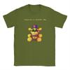 Tomorrow is Another Day Mens T Shirts  FNAF At Freddys Vintage Tee Shirt Short Sleeve Round Collar TShirt Cotton Adult Clothed