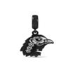 Черная кошка с черепом, обувь с подвеской в ​​виде птицы, серебро 925 пробы, подходит, оригинальные модные подвески, браслет, поддержка «сделай сам», дропшиппинг, оптовая продажа ювелирных изделий
