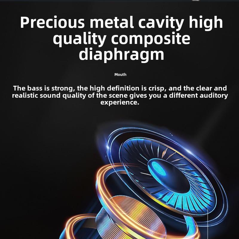 Беспроводная Bluetooth-гарнитура с цифровым дисплеем, долгий режим ожидания, подвесная шейная гарнитура с функцией возврата уха K Song Live