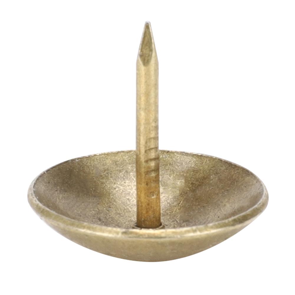 100Pcs Upholstery Nail Cyan Bronze Iron Wooden Box Decorative Furniture Hardware Accessories