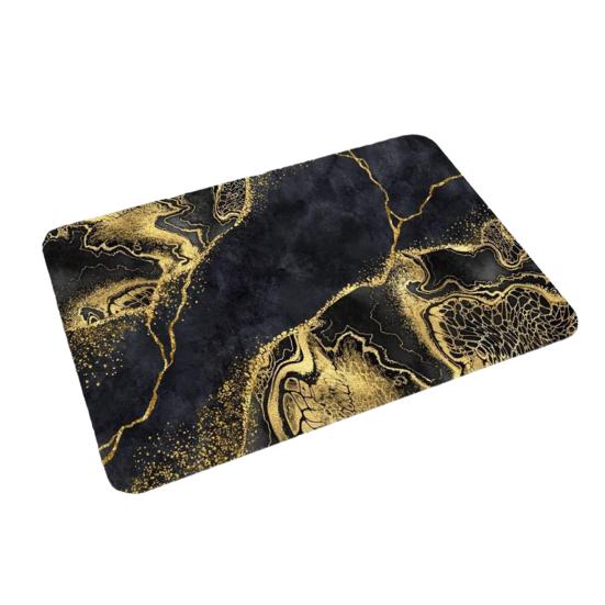 Мраморный ковер, мягкий нескользящий впитывающий коврик для пола, абстрактный современный коврик для прихожей, придверный коврик для ванной комнаты, кухни, спальни, гостиной, декор