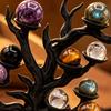 Готический Ornament Дерево 3D Печатный Подставка для Хрустального Шара, Стойка для Демонстрации Сферы Мертвой Ветви, Настольные Мини-Орнаменты Хэллоуина Держатель для Дома
