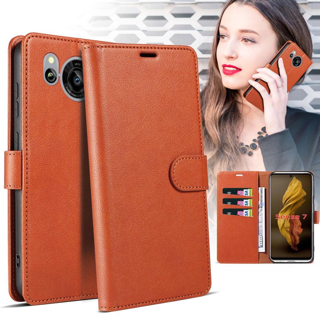 Кожаный чехол для Aquos Sense 8, защитный чехол Arrows WE Bracket - новый чехол для мобильного телефона, подходящий для вашего устройства.