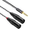 Luxferre XLR To 4.4mm Converter, 4.4mm Balanced Cable, 1.2m, 4.4mm To XLR Cable, 4.4mm To 5-Pole XLR Cable, Single Crystal Copper Extension Cord, Comp