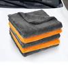 1/2/6/9 Packs Car Thicken Cleaning Cloth Professional Cleaning Car Wiping Microfiber Towel Car Wash Rag 300GSM 40x40cm
