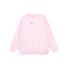 As W Nsw Cozy Flc Os Crew Neck Casual Loose American Retro Sweatshirt Women sweatshirt Pink FV4012-663