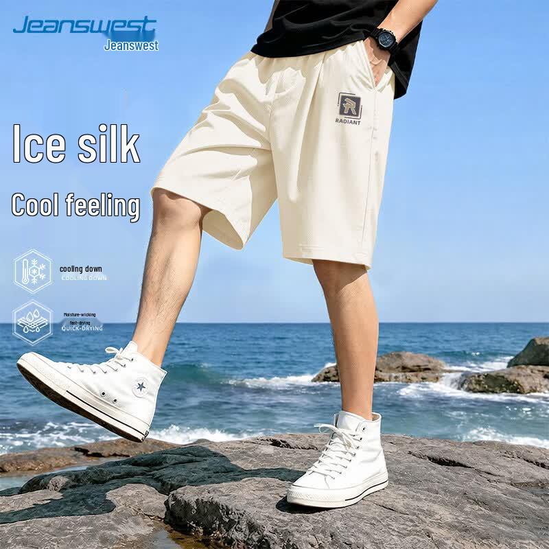 Мужские повседневные шорты из ледяного шелка Jeanswest