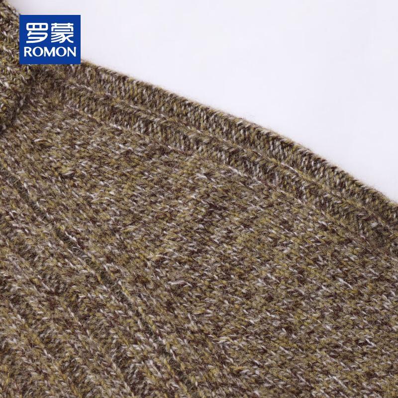 ROMON Мужской кардиган крупной вязки из 100% чистой шерсти