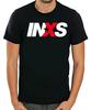 INXS Белая мужская футболка с коротким рукавом K100
