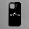 Роскошный чехол E-ETRO с логотипом, разноцветный, для iPhone 17 16 15 14 13 12 11 Pro Max Plus, матовый