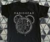 Новый! Radiohead Злое лицо Черная унисекс футболка Размер S-4XL