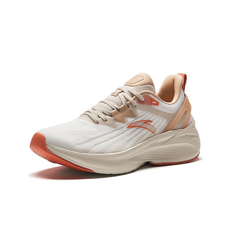 Anta Poison Dart 5 Ткань амортизация нескользящие износостойкие низкие кроссовки для бега мужские кроссовки белые красные 912415552-5