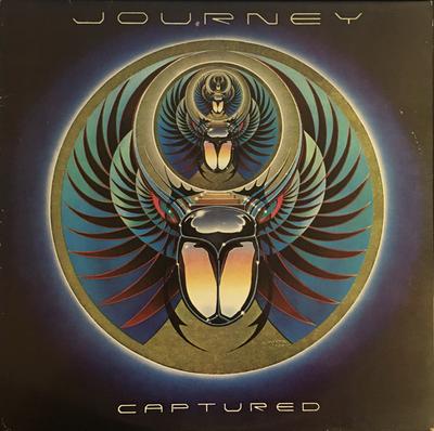 Виниловая пластинка JOURNEY Captured 40AP20012 CBS SONY 1981 Япония Рок Б/у